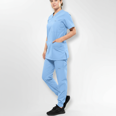 Women's Scrub set - Cross Neck