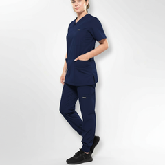 Women's Scrub set - Cross Neck