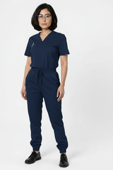 2 PIECE SET: V NECK  3 POCKETS + 8 POCKETS JOGGER PANT