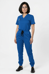 2 PIECE SET: V NECK  3 POCKETS + 8 POCKETS JOGGER PANT